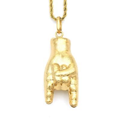 China CLASSIC Classic Animal Pendant With Necklace For Women African Man For Party 24k Gold Plated High Quality for sale