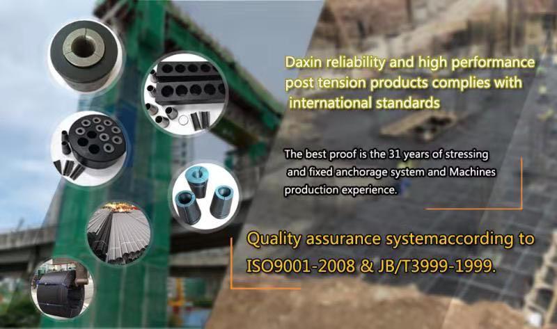 Verified China supplier - Daxin Prestressing Technique Co., Ltd.