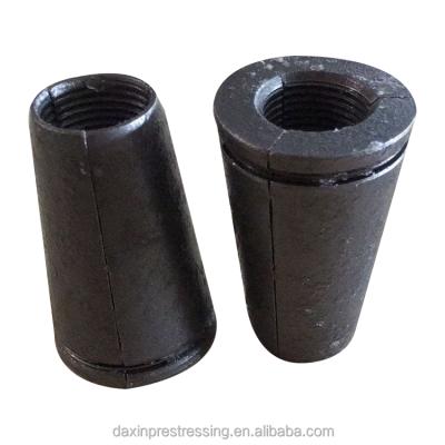 China 20CrMnTi Post Tensile Stress 127 Anchor Wedge for sale