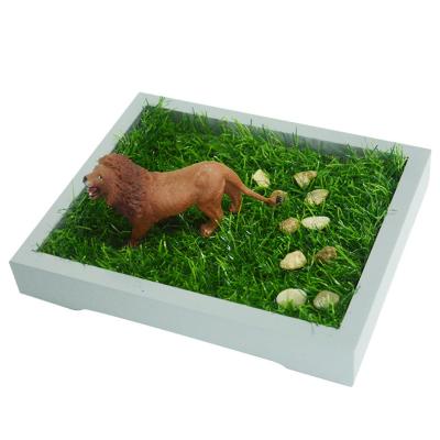 China Wholesale Custom Europe Mini Zen Garden Desktop Resin Animal Home Decor for sale