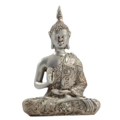 China Wholesale Custom Mini Desktop Resin Meditation Yoga Buda Buddha Statue Sitting from China for sale