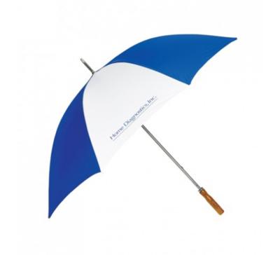 China Minimalist cheap custom advertising logo printing promotion umbrella with zinc metal coated shaft for sale