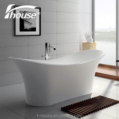 China Freestanding Modern New Design Bathtub Artificial Stone Bathroom Bathrub for sale