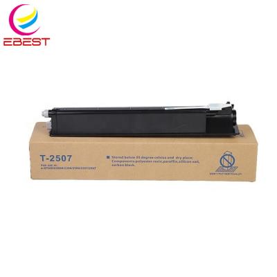 China EBEST COMPATIBLE high quality compatible toner T-2507 T2507 for Toshiba E-studio 2006 2306 2323C 2506 2307 2507 copier toner cartridge for sale