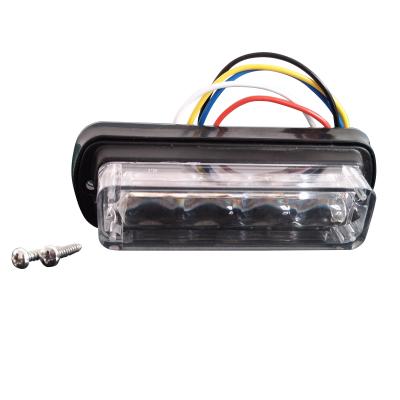 China Flash Amber Led Lighthead Ambulance Police Strobe Truck Car Grill For Vehicle LED-D4 for sale