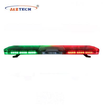 China Vehicles IP67 Emergency Security Emergency Warning Speaker Inside Police LED Flashing Warning Lightbar for sale