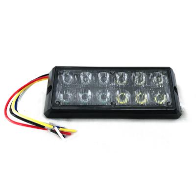 China New Double Row LED Strobe Police Car Light Emergency Vehicle Auto Warning Lights For Truck for sale