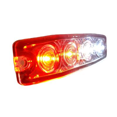 China All Cars 2022 7mm Thickness 4pcs 3watt Ultra Thin Interesting Loud Vehicle Strobe Bright Led Police Lights For Emergency Vehicle for sale