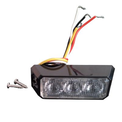 China Top Brightness Super Bright Amber Surface Strobe Emergency Police Car LED Grill Light for sale