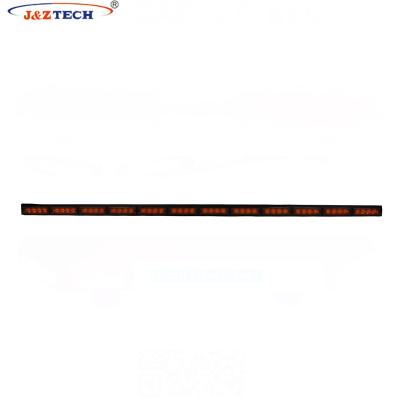 China Selectable 3 Patterns 60 Inch Amber Steering Led Traffic Dash Warning Car Interior Emergency Light Bar for sale