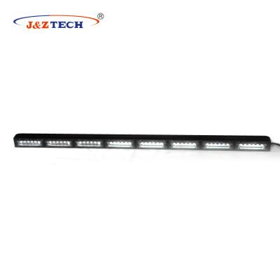 China Alternate 16 Flash Patterns Warning Waterproof Double Color LED Roof Direction Light Bar for sale