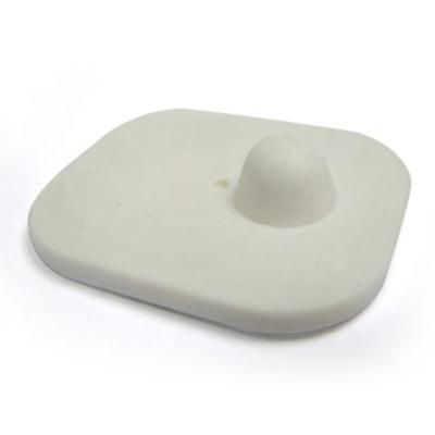 中国 ABS Security Alarm RF EAS White Hard White Square Hard Tag Large For Clothing Stores 販売のため