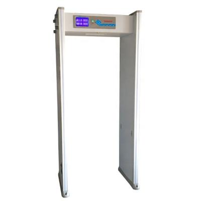 China ABS 5.7 Inch Multizone LCD Display Panel Walk Through Metal Detector Door à venda