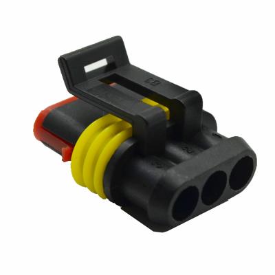 China Raincoat ; Insulation Hampool Good Quality 3 Pin Electrical Splice Automobile Insulation Wire Connector for sale