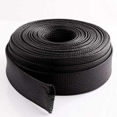 China Reputable Hampool Durable Pet Sleeve Protection Expandable Braided Cable Sleeving for sale