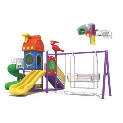 China Outdoor Slide Swing Combination Kids Playground Playground Eco - Friendly Equipment for sale