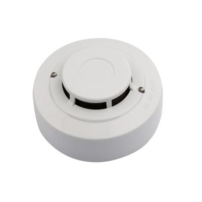 China Detect Smoke 4 Wire Sentek Photoelectric Smoke Detector SD119 with Buzzer (12V/24DC) for sale