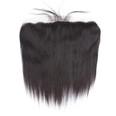 China Straight Lace Frontal 13x4 Raw Indian Hair for sale