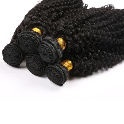 China Afro Wave 10A Hair Weave Bundles Mongolian Afro Virgin Kinky Curly Hair for sale