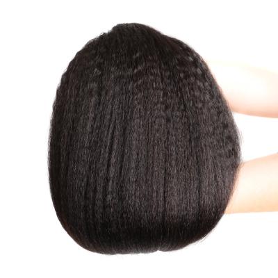 China Cambodian Straight Raw Yaki Extension Yaki Remy Virgin Human Hair Weave Hair for sale