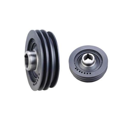 China JTQP auto spare parts crankshaft pulley damper for MITSUBISHI ME202496 damper crankshaft pulley OEM standard size for sale