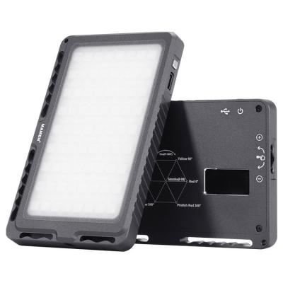 China DSLR 116*72*10mm Professional Mini LED Camera Light RGB Lamp Pocket LED Panel Visual Lights for sale