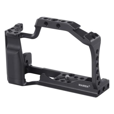 China Aluminum Alloy Mamen Camera Cage For Canon M50/M5 Video Kit SLR Shooting Stabilizer Camera Bracket Shooting Kit for sale