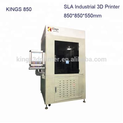 China large size 3D printer KINGS 8500 SLA 3d printer,industrial laser 3d printer3d printing machine for sale