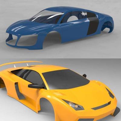 China Household Appliances SLA Prototyping Service ABS 3d Printing Service Car Toy Prototype Large for sale