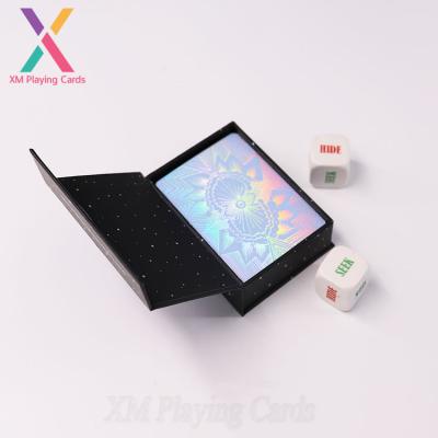 China Paper Satin Varnishing Oracle Card Decks Printer Tarot Card Bundles / Printing Service for sale