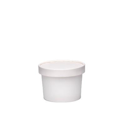 China Disposable High Quality Customized Paper Soup Barrels With Lids Paper Soup Bowl Wrapping Brown Disposable Paper Cup for sale