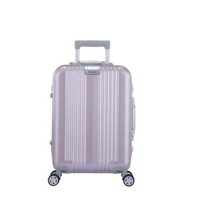 China GKO Travel Pink Suitcase Lady Airport Trolley Small Aluminum Mini Suitcase Luggage Case For Women for sale