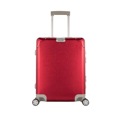 China 20 Inch Zhejiang GKO Aluminum Luxury Suitcase With Waterproof Hard Shell Collapsible Suitcase for sale