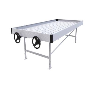 China ABS Plastic Techygro W4 Rolling Benches Dip And Flow Tables Flood Tray For Sale for sale