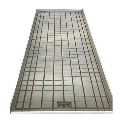 China Techygro TG-GT03 Greenhouse Flood Plastic Tray Stand Grow Table ABS Plastic ABS Plastic Grow Tray for sale