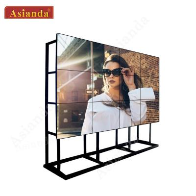 China 55inch LG 0.88mm Seamless Video Wall LCD Monitors Advertising2*2 Video Wall for sale