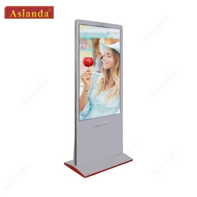 China 49inch 55inch Indoor Floor Standing Android Capacitive Touch LCD Digital Signage Solution for sale