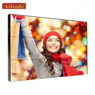 China 55inch Samsung 1.7mm Ultra Thin LCD Video Wall 7*24 Hours Narrow Bezel LCD Video Wall Display for sale