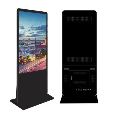 China 49inch Indoor Floor Standing Android LCD Digital Signage Multi Touch LCD Advertising Display for sale