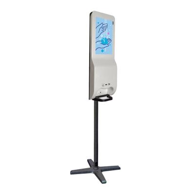 China Indoor Automatic Hand Sanitizer Dispenser Media Displays LCD Digital Display Touchless Digital Signage for sale