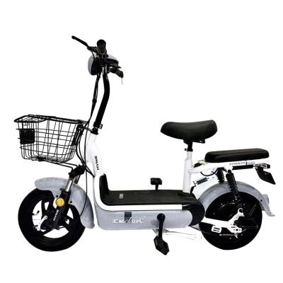 China Diverse steel factory manufacturing anti-theft occasional electric bicycle 48v for sale