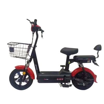 China Steel factory supply manufacturer 48v professional low power small electric bicycle for sale