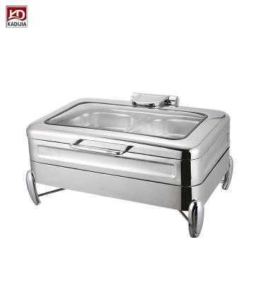 China Hotel buffet food equipment restaurant stainless steel food warmer hot pot for sale