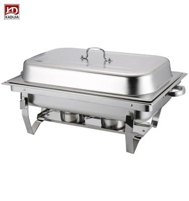 China Special fast food restaurant food heater for dinner hot stainless steel pot food warmer set for sale