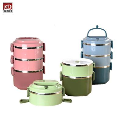 China Heatable Insulated Stainless Steel Lunch Box Seated Multi-Size for sale