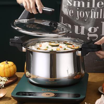 China Sustainable Hot Sell 4l Gas And Commercial Hot Sell Pressure Cookers Induction Cooker for sale