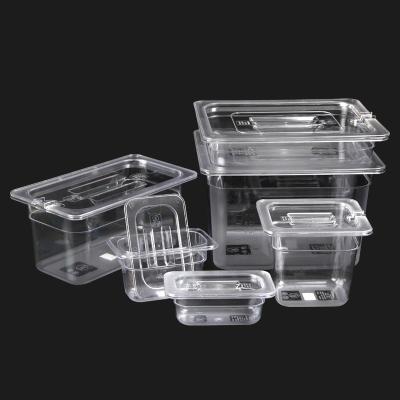 China Eco-friendly Kitchen Supplies Plastic PC Food Classification Basin Food Container for sale