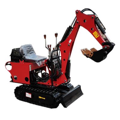 China Digging Deep 1.4m Can Enter Greenhouse Cheap Price 0.7 Ton Crawler Hydraulic Micro Digger 1.1 Ton Hammer Mini Excavator for sale