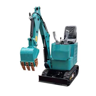 China 0.7 Ton 12hp CE Low Fuel Low Noise Hydraulic Consumption Mini Excavator Crawler Diesel Micro Digger Excavators For Planting Orchard for sale