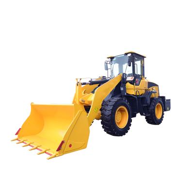 China Building Material Shops High Operating Efficiency 1.6t Articulated Small Four Front End Wheel Loader Mini With Telescopic Boom for sale